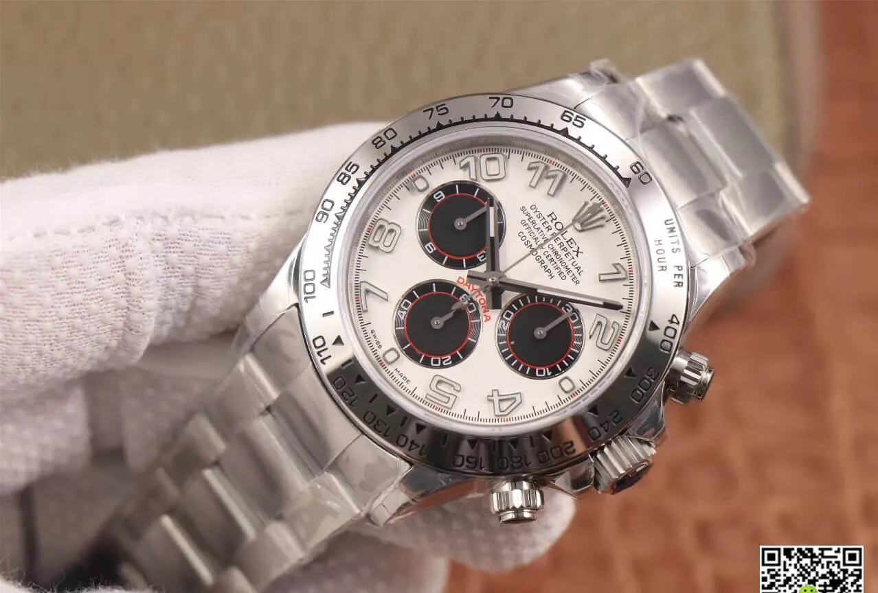 Rolex Daytona Cosmograph 116509 JH Factory 1:1 Best Edition Replica Watch Stainless Steel
