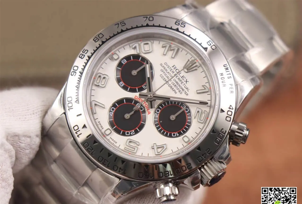 Rolex Daytona Cosmograph 116509 JH Factory 1:1 Best Edition Replica Watch Stainless Steel