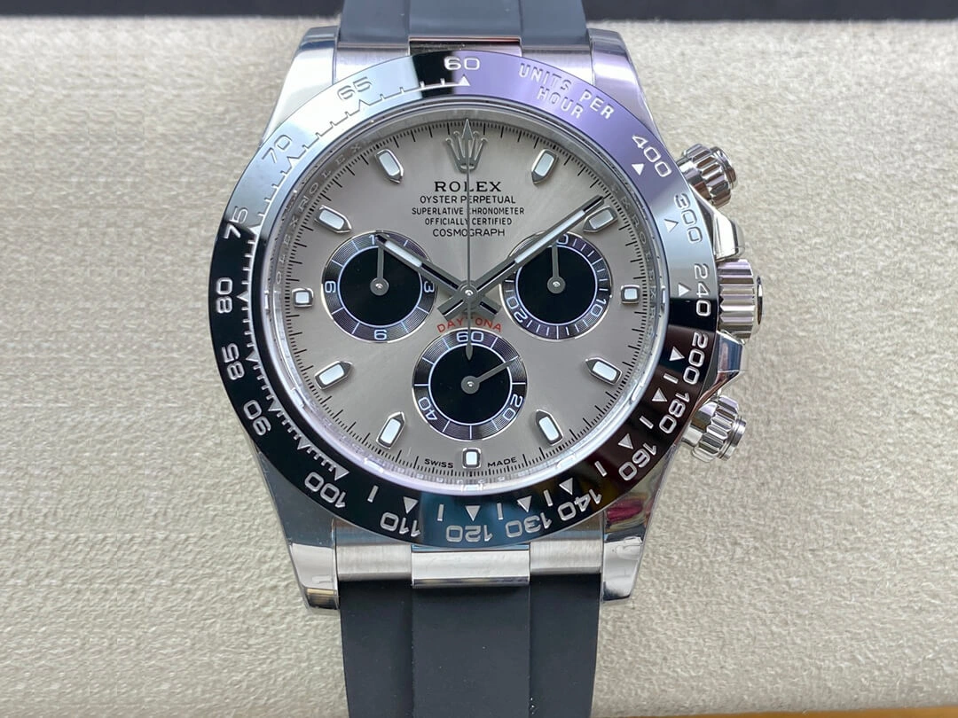 Rolex Daytona M116519LN-0027 BT Factory 1:1 Best Edition Replica Watch Black Rubber Strap