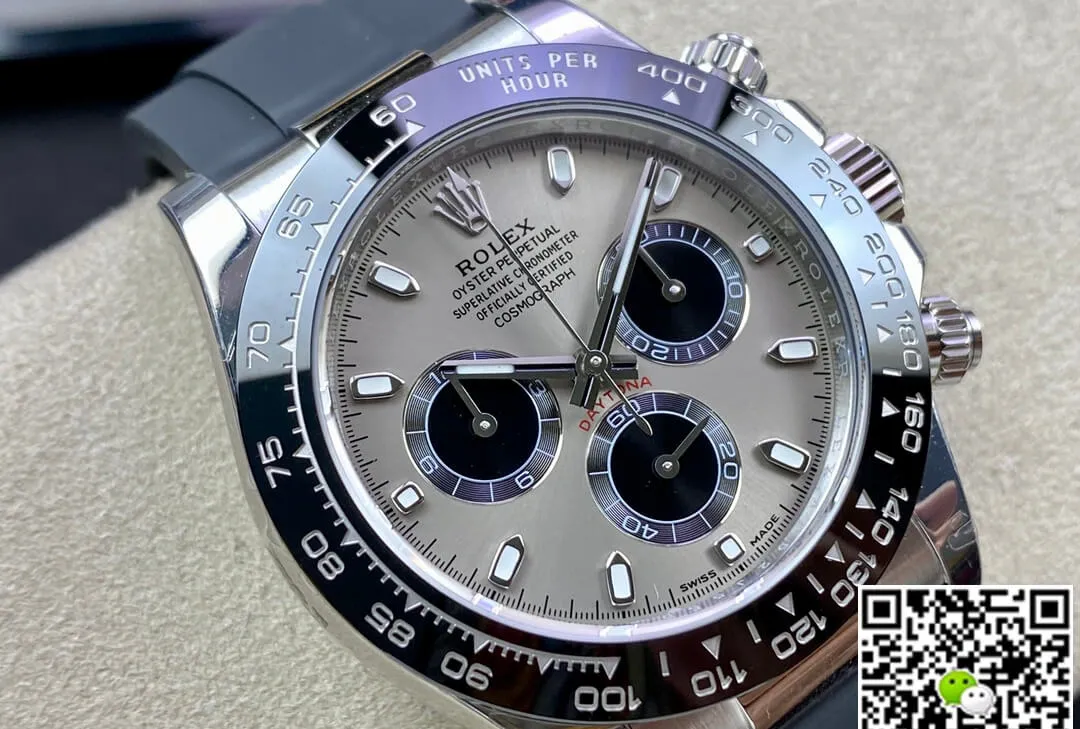 Rolex Daytona M116519LN-0027 BT Factory 1:1 Best Edition Replica Watch Black Rubber Strap