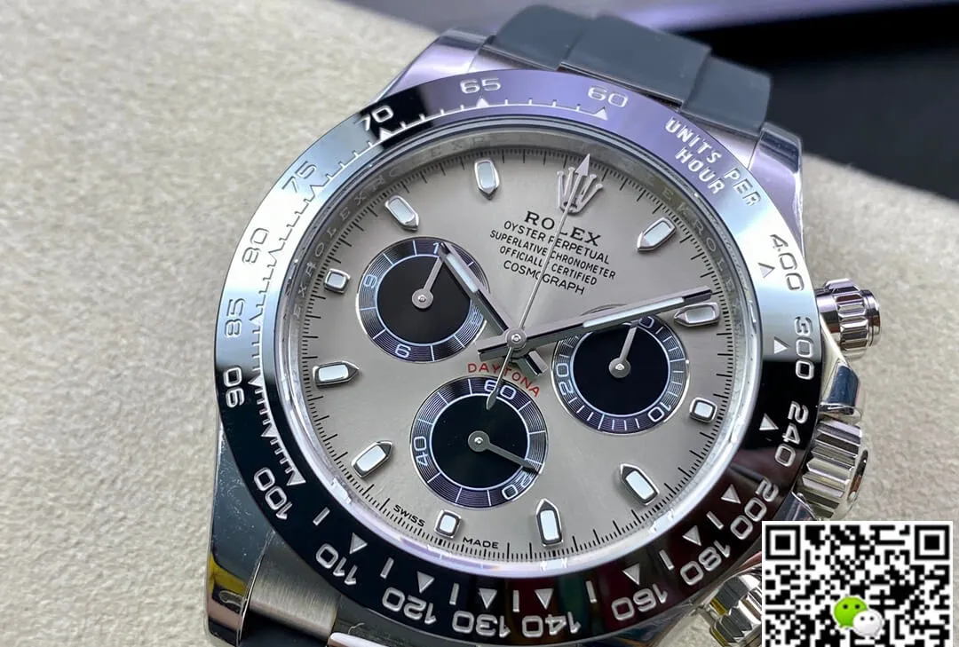 Rolex Daytona M116519LN-0027 BT Factory 1:1 Best Edition Replica Watch Black Rubber Strap