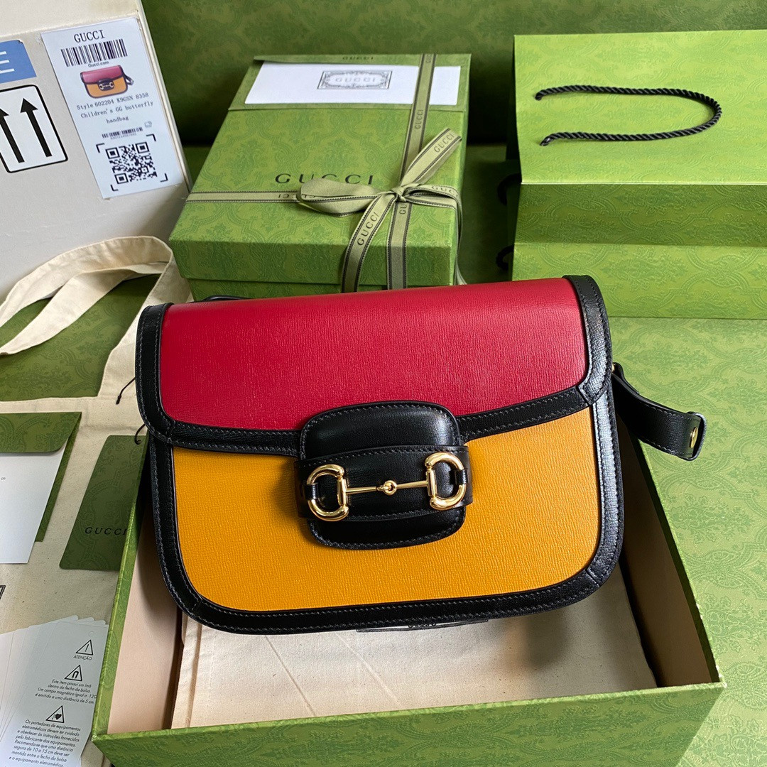 HOT SALE GUCCI Horsebit 1955 shoulder bag