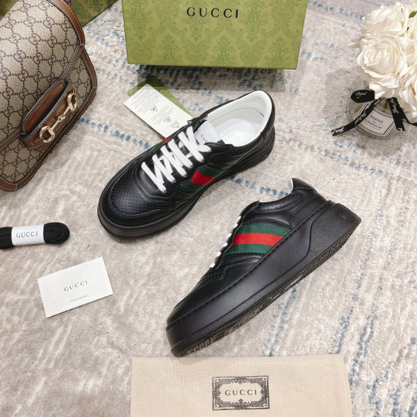 HOT SALE GUCCI GG embossed sneaker