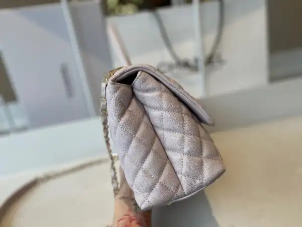 CHANEL LARGE FLAP BAG WITH TOP HANDLE