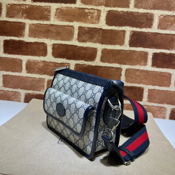 HOT SALE Gucci Messenger bag with Interlocking G