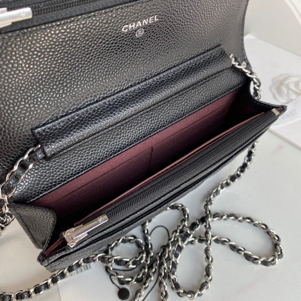 HOT SALE CL CHAIN WALLET CAVIAR NEW EDITION