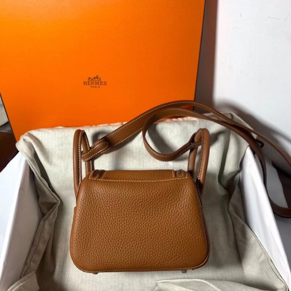 HOT SALE HERMES LINDY MINI HANDMADE