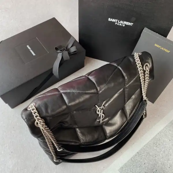 Repzbay REP YSL PUFFER MEDIUM CHAIN BAG