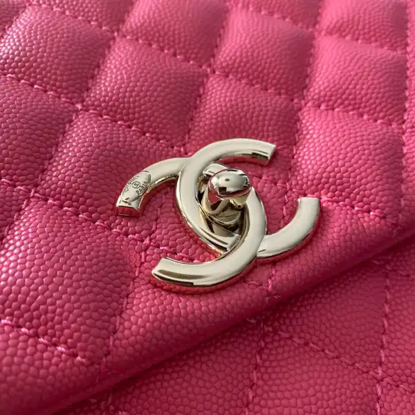 CHANEL LARGE FLAP BAG WITH TOP HANDLE