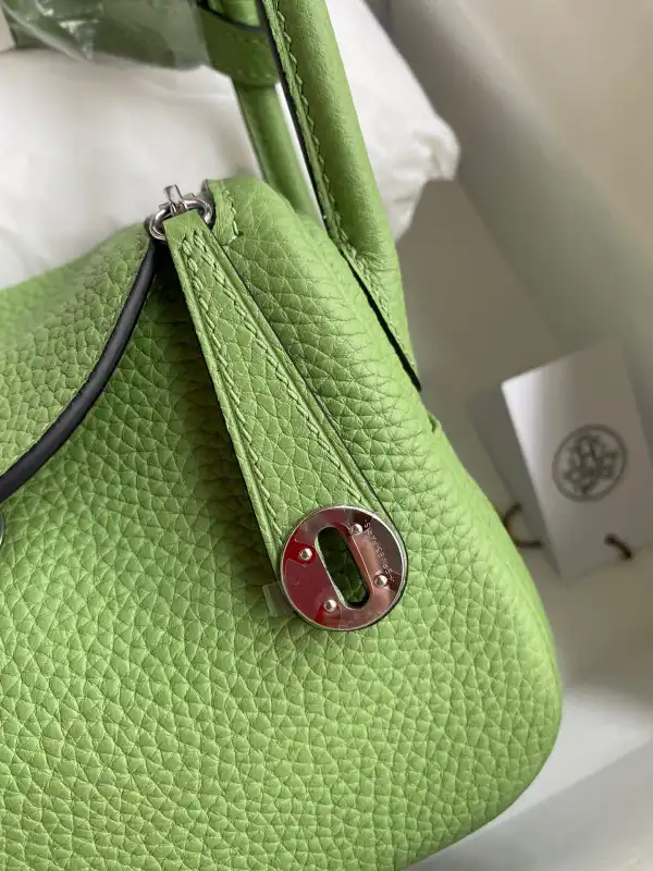 First bag ru HERMES LINDY MINI HANDMADE