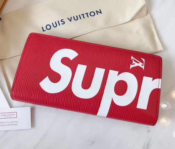 HOT SALE Louis Vuitton supreme wallet