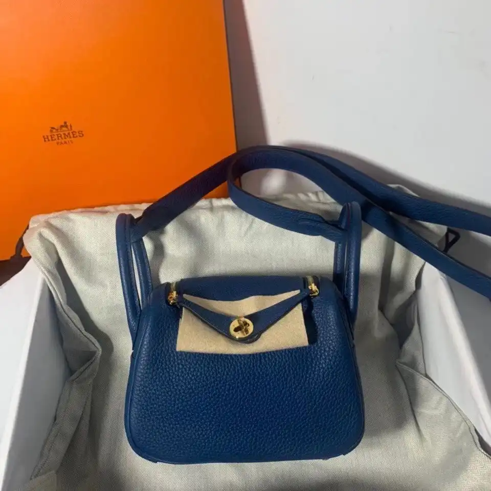 REP HERMES LINDY MINI HANDMADE