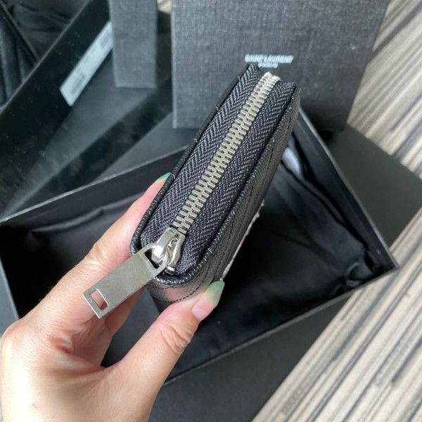 HOT SALE YSL MONOGRAM ZIPPY WALLET