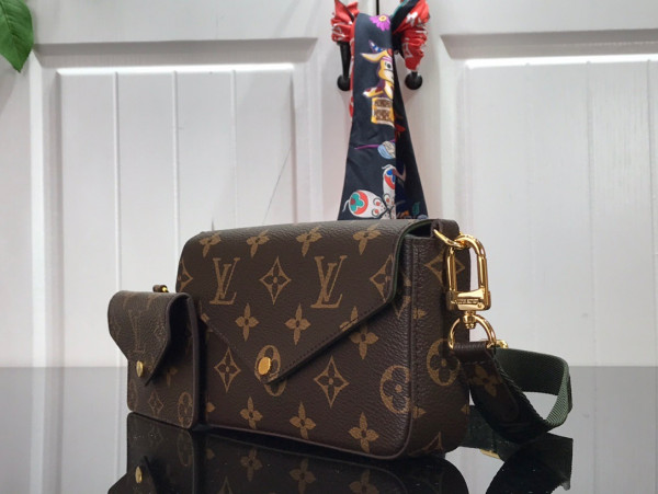 HOT SALE LOUIS VUITTON FELICIE STRAP & GO