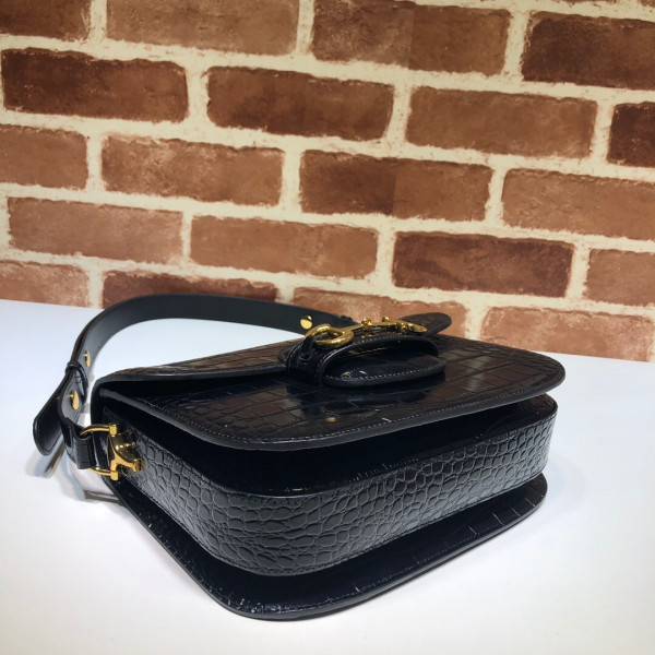 HOT SALE GUCCI 1955 Horsebit shoulder bag