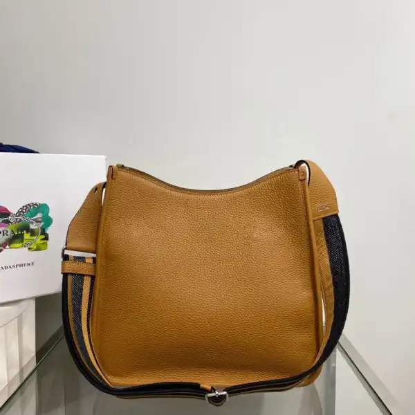 Bagsoffer yupoo PRADA Leather hobo bag