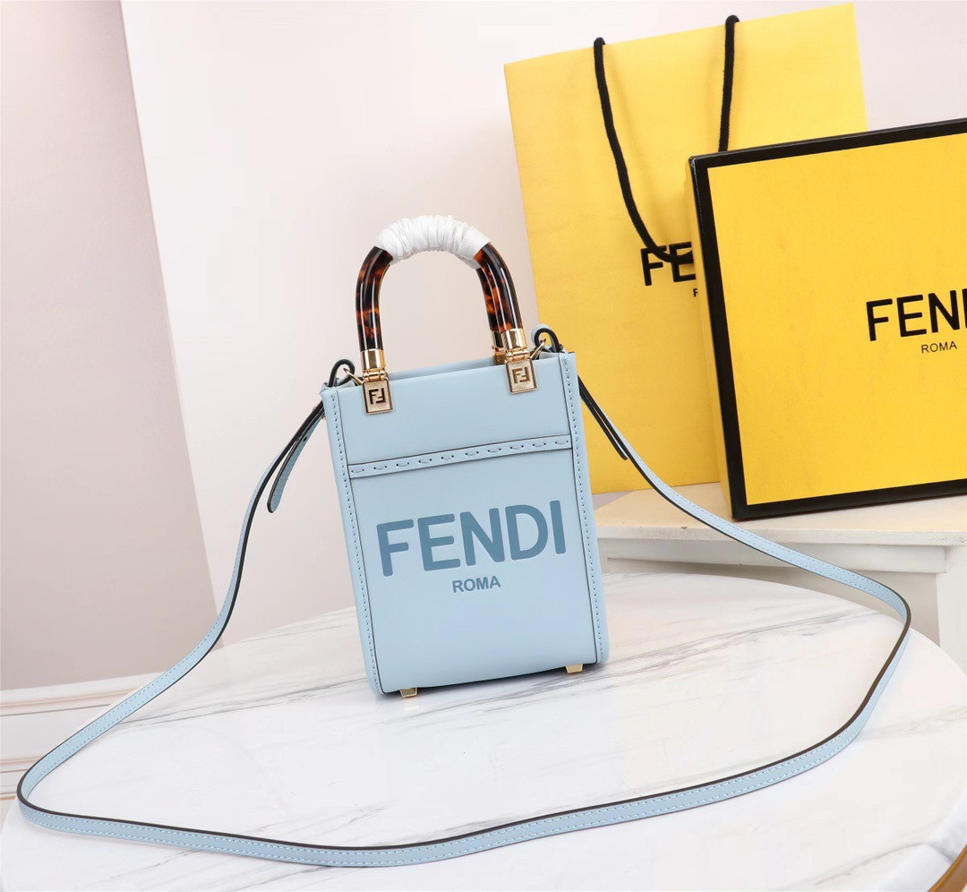 HOT SALE FENDI MINI SUNSHINE SHOPPER-13-18-6.5cm