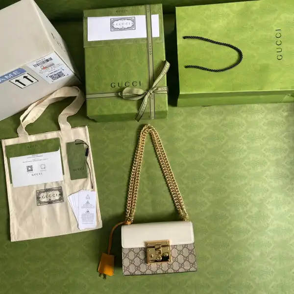 GUCCI padlock small shoulder bag