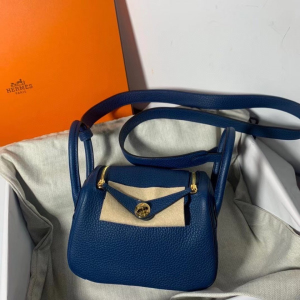 HOT SALE HERMES LINDY MINI HANDMADE