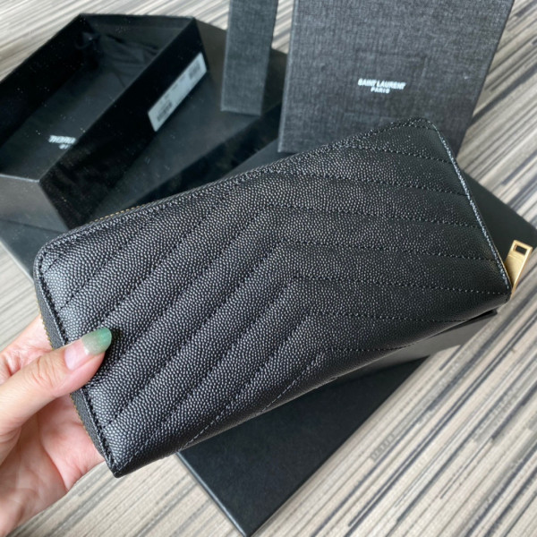 HOT SALE YSL MONOGRAM ZIPPY WALLET