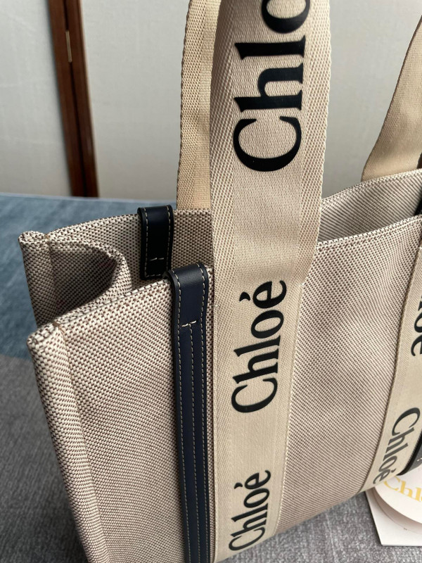 HOT SALE CHLOÉ MEDIUM WOODY TOTE BAG