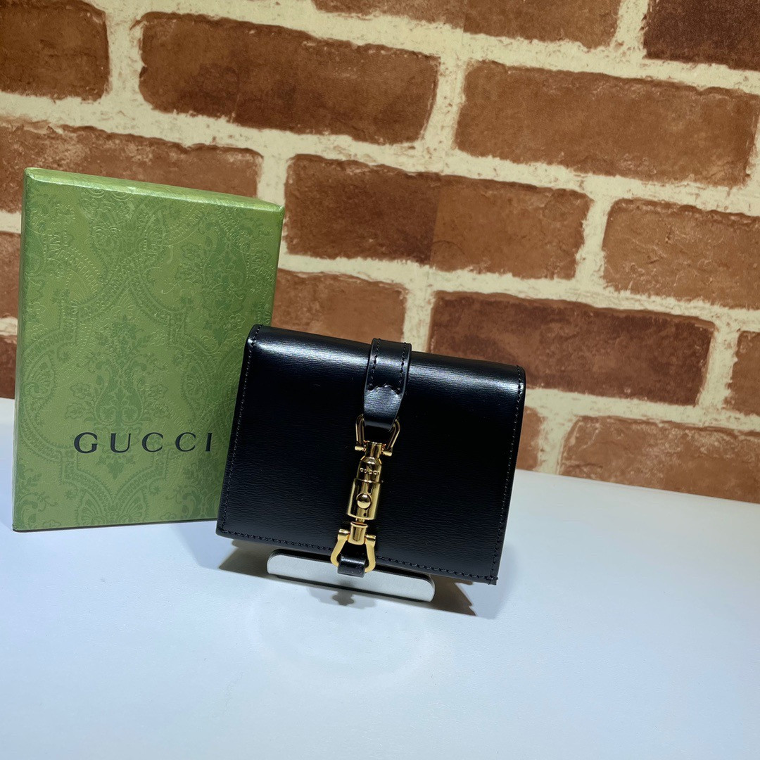 HOT SALE GUCCI Jackie 1961 card case wallet