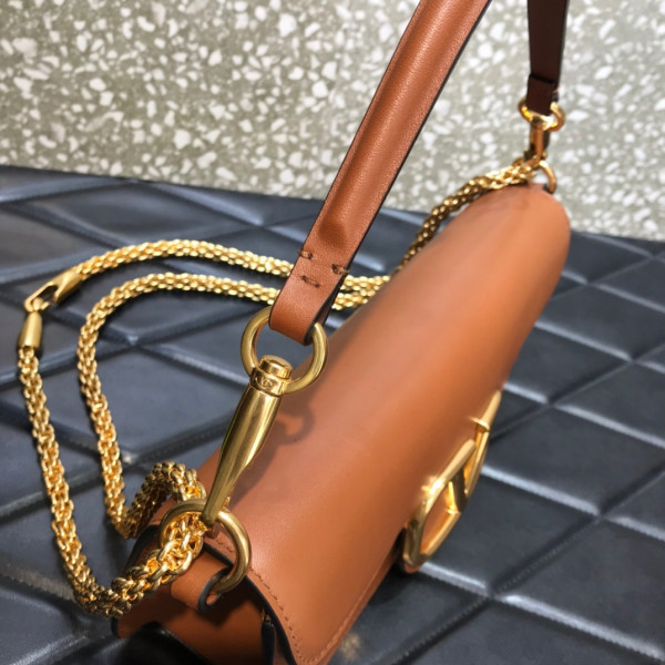 HOT SALE VALENTINO LOCÒ CALFSKIN SHOULDER BAG