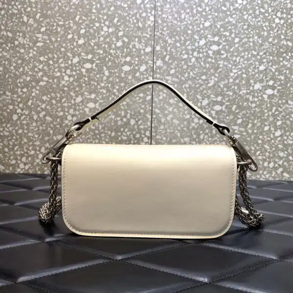 VALENTINO LOCÒ SMALL SHOULDER BAG WITH JEWEL LOGO