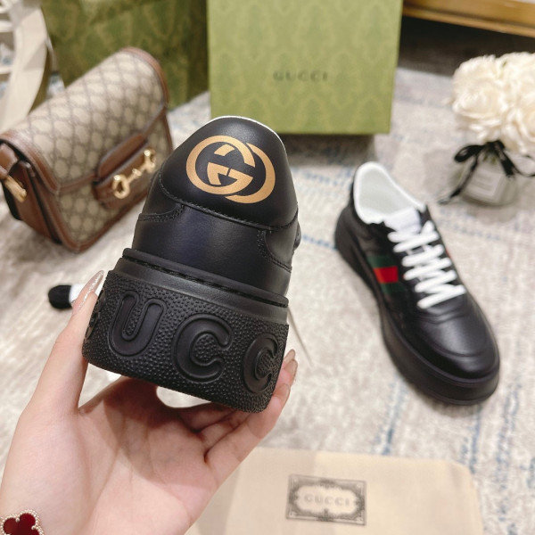 HOT SALE GUCCI GG embossed sneaker