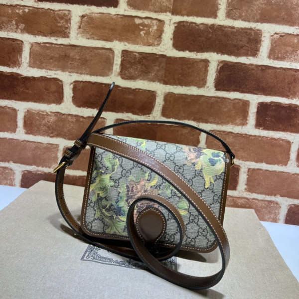 HOT SALE GUCCI Mini shoulder bag with Interlocking G