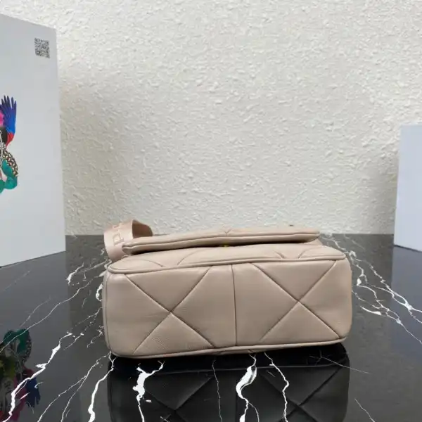 First bag ru PRADA System nappa leather patchwork bag