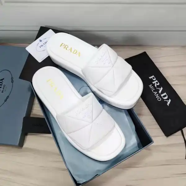 Frstbag ru PRADA Nappa leather slides