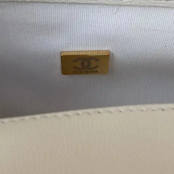 CHANEL SMALL FLAP BAG WITH TOP HANDLE