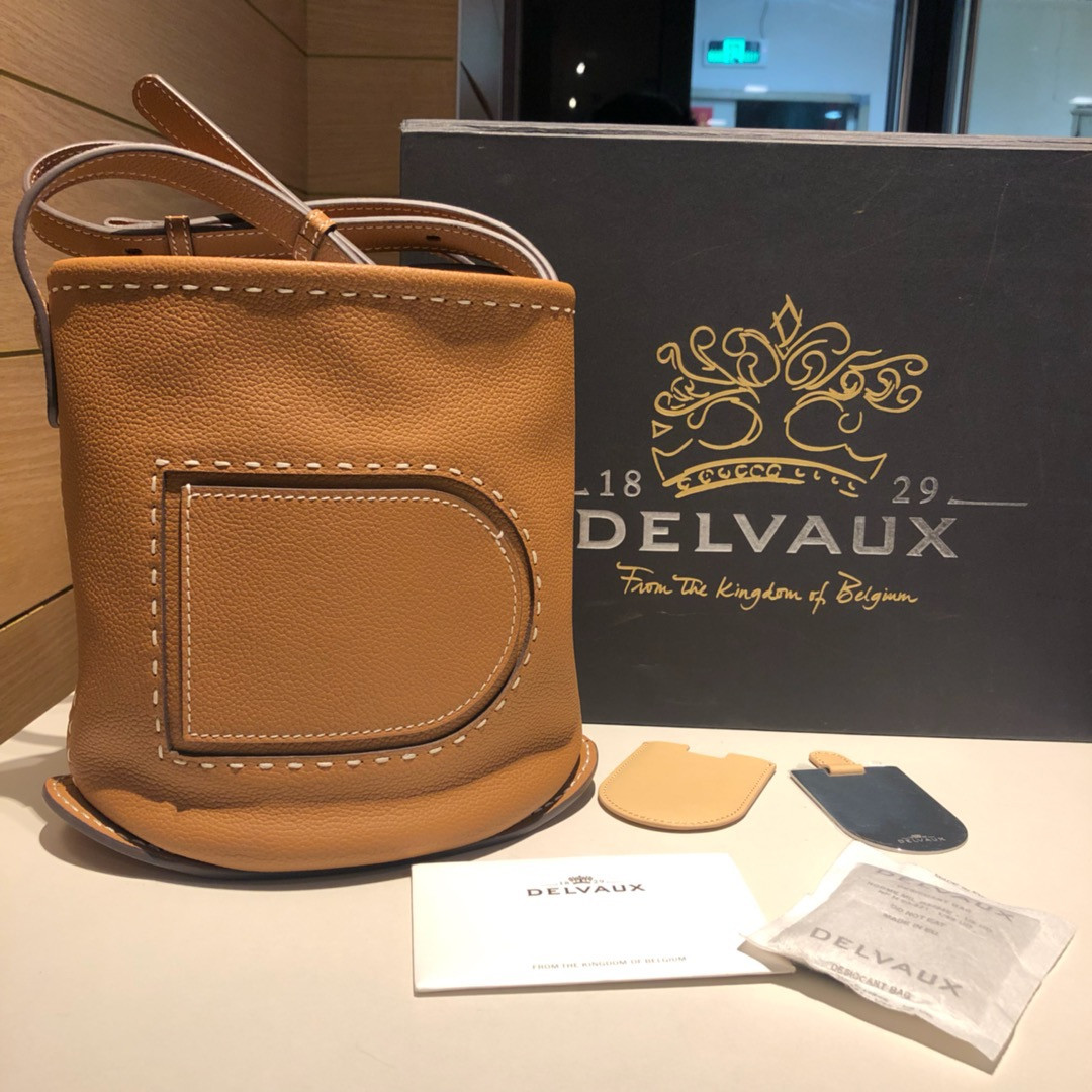 HOT SALE DELVAUX Pin Mini Bucket