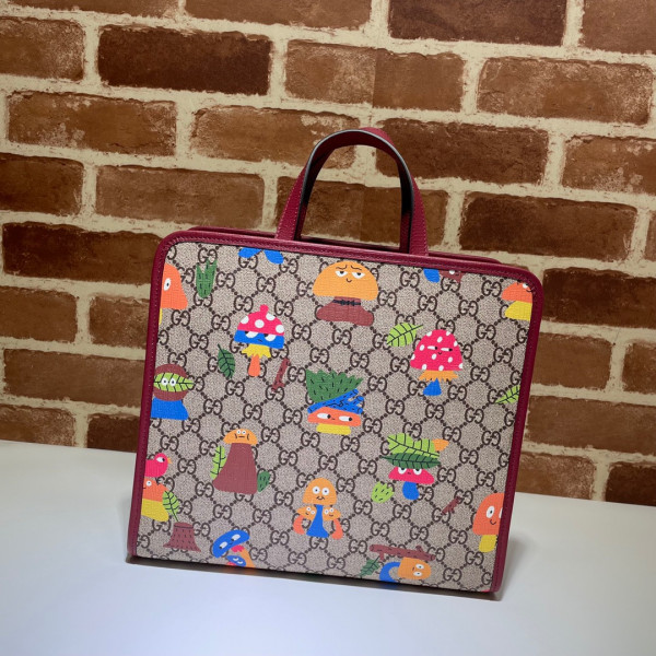 HOT SALE GUCCI Children's woodland tote bag