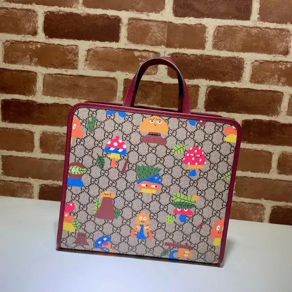 GUCCI Children's woodland tote bag