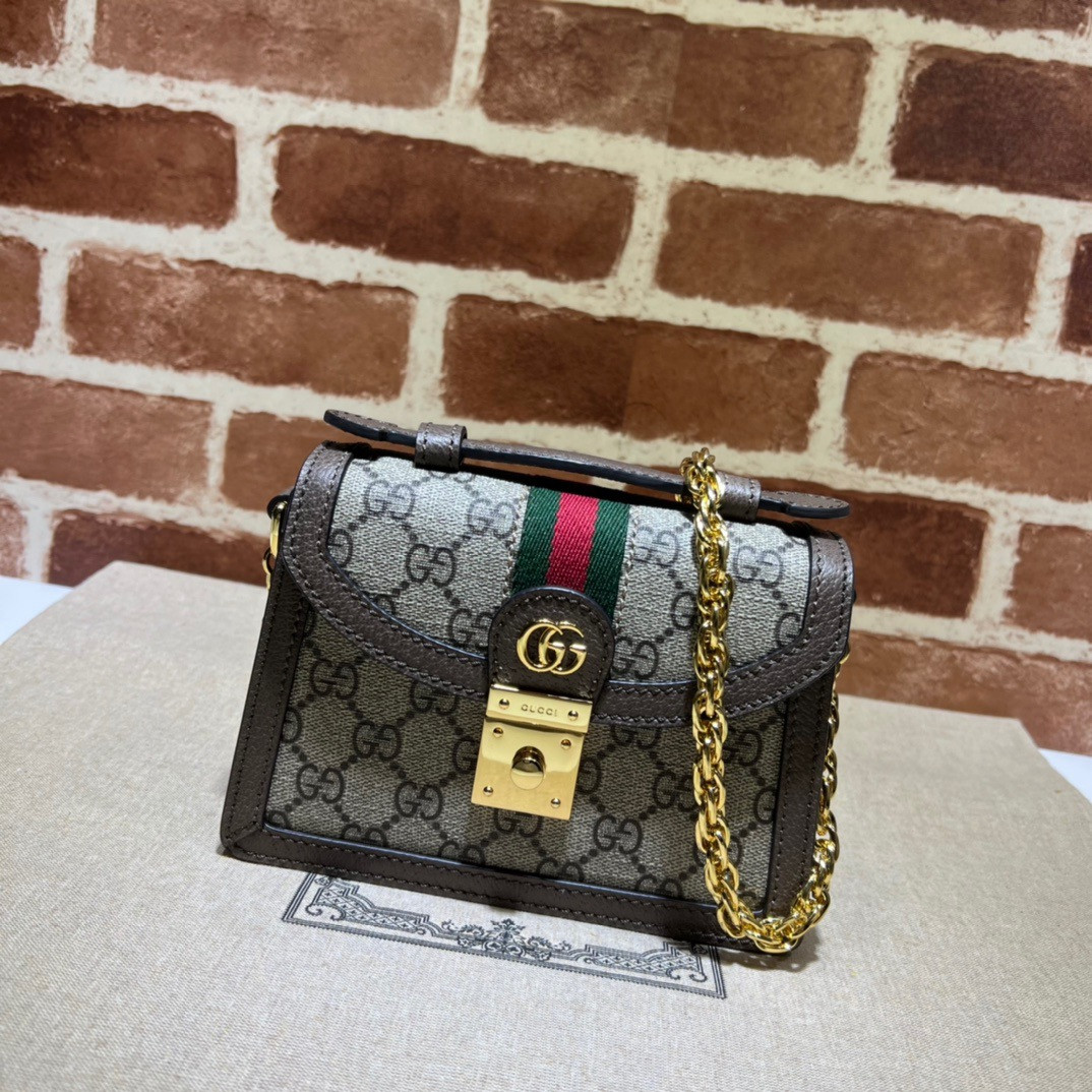 HOT SALE GUCCI Ophidia GG mini shoulder bag