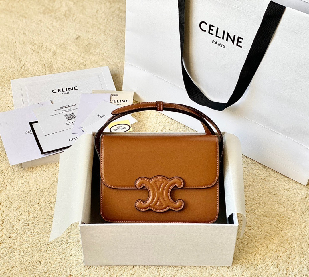 HOT SALE CELIN* TEEN TRIOMPHE BAG