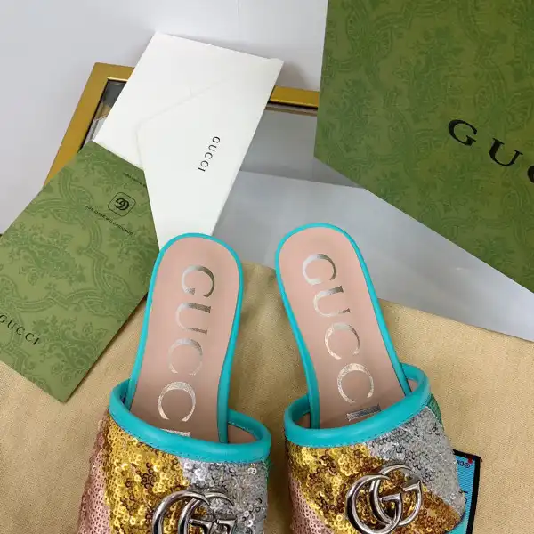 First bag ru GUCCI Women's slide with Double G