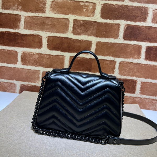 HOT SALE GUCCI GG Marmont mini top handle bag