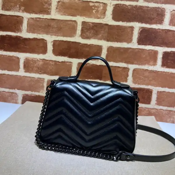 GUCCI GG Marmont mini top handle bag