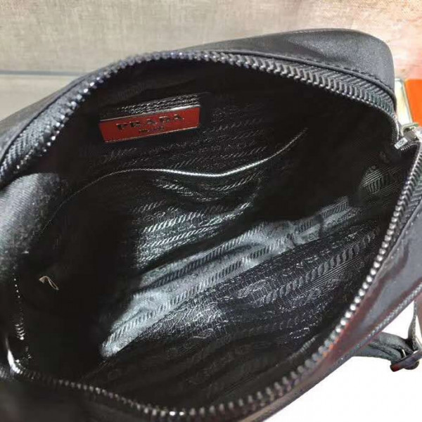 HOT SALE PRADA Re-Nylon and Saffiano leather shoulder bag