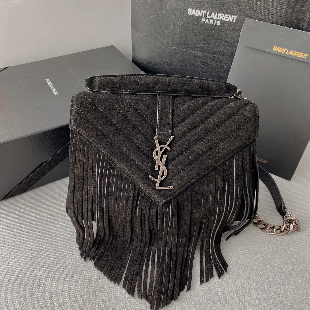 YSL COLLEGE MEDIUM CHAIN BAG