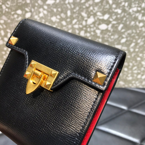 [FREE SHIPPING] VALENTINO ROCKSTUD WALLET