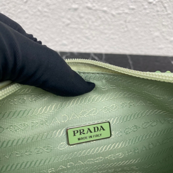 HOT SALE PRADA Satin mini-bag with artificial crystals