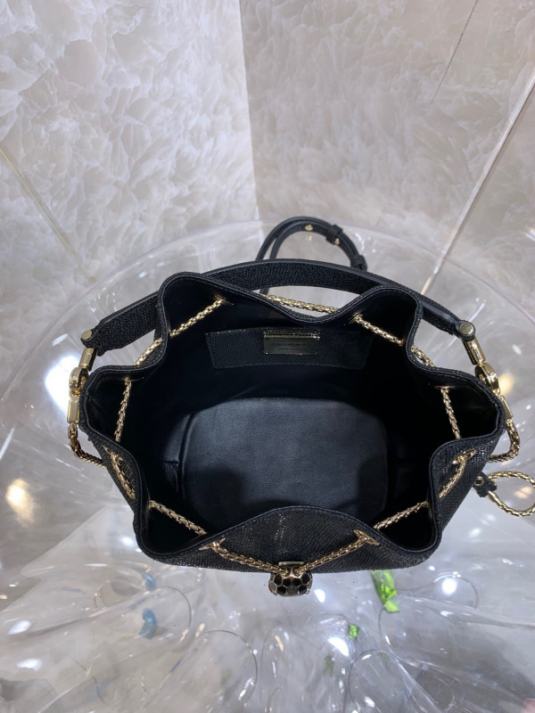 HOT SALE BVLGARI SERPENTI FOREVER BUCKET BAG