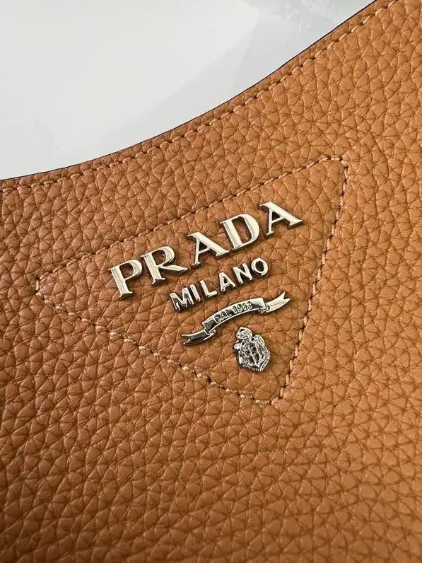 PRADA Leather mini shoulder bag