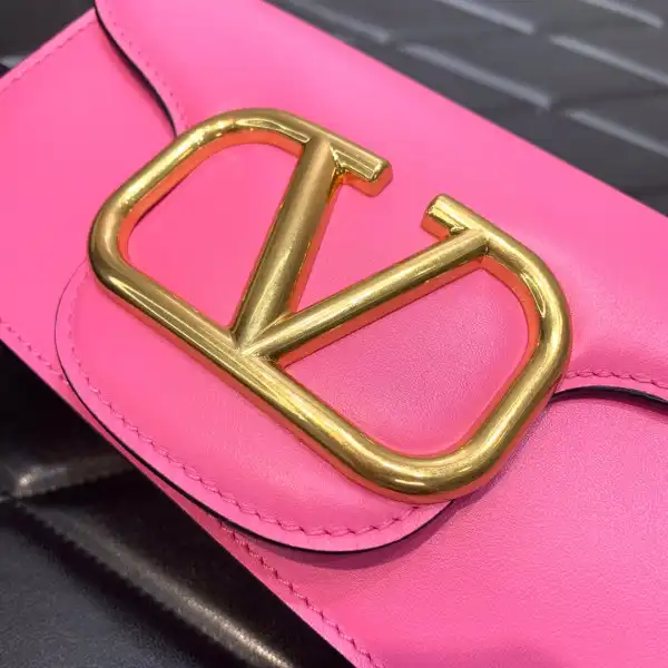 VALENTINO LOCÒ SMALL SHOULDER BAG IN CALFSKIN