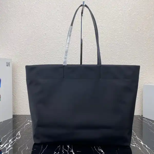 PRADA Re-Nylon and Saffiano leather tote bag