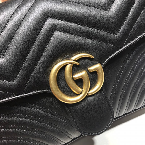 GUCCI GG Marmont Small Top Handle Bag